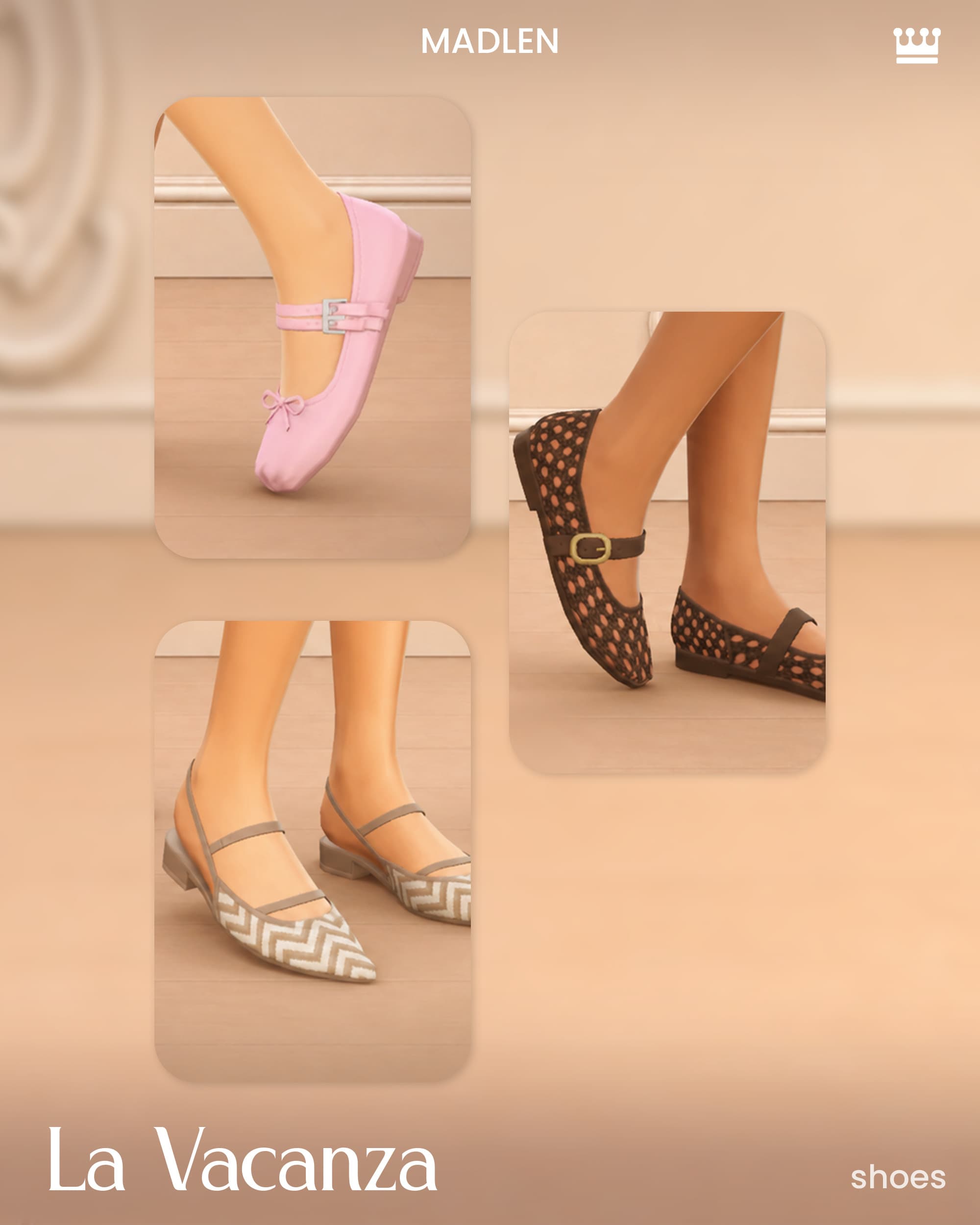 Галерея мода Сет обуви La Vacanza Shoes #2